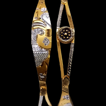 916 Gold cz Bangle SG-36 by 