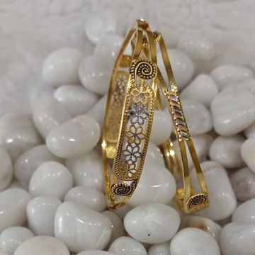 916 Gold Designer Ghaba Bangle SG48 by 