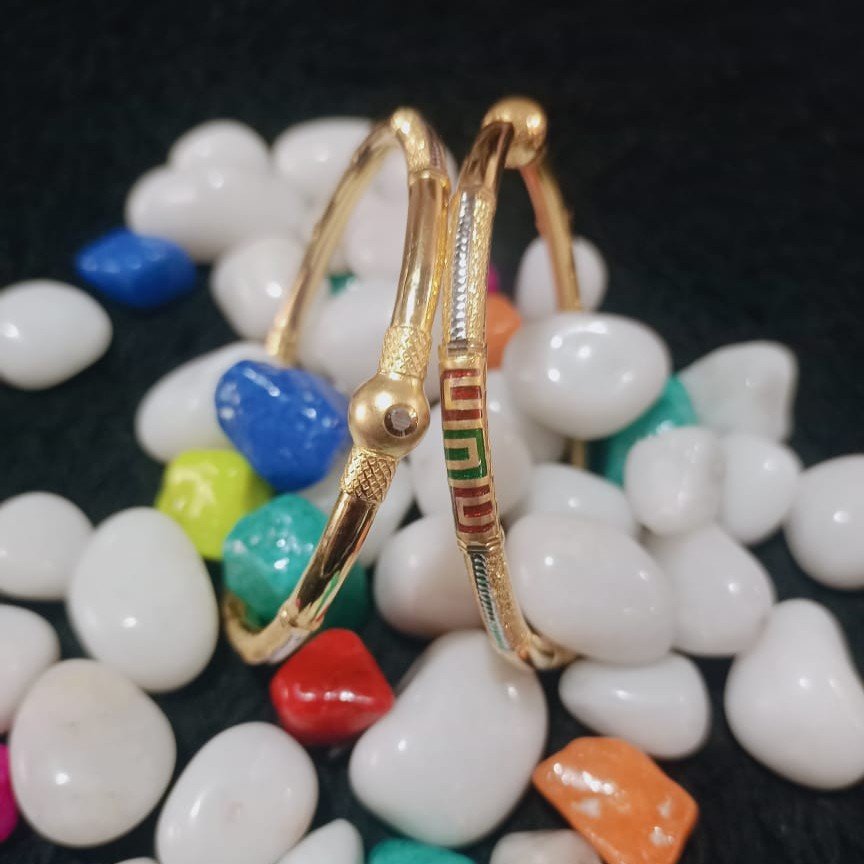 22Kt Gold Stylish Copper Kadli