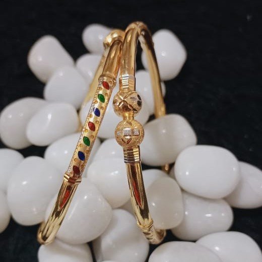 916 Gold Modhiya Copper Kadli Bangle