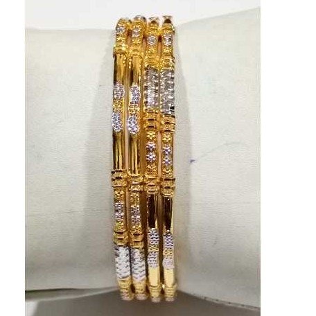 22KT Gold Fancy Bangles