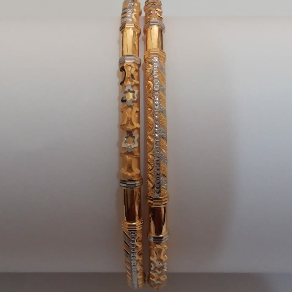 916 Gold copper ghaba bangle sg-159