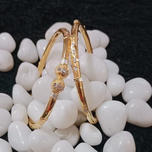 916 Gold Regal Copper Kadli Bangle