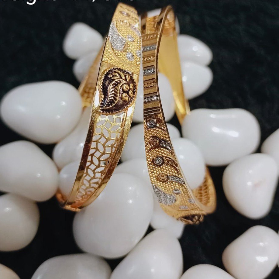 916 Gold Fancy Copper Kadli Bangle SGC28