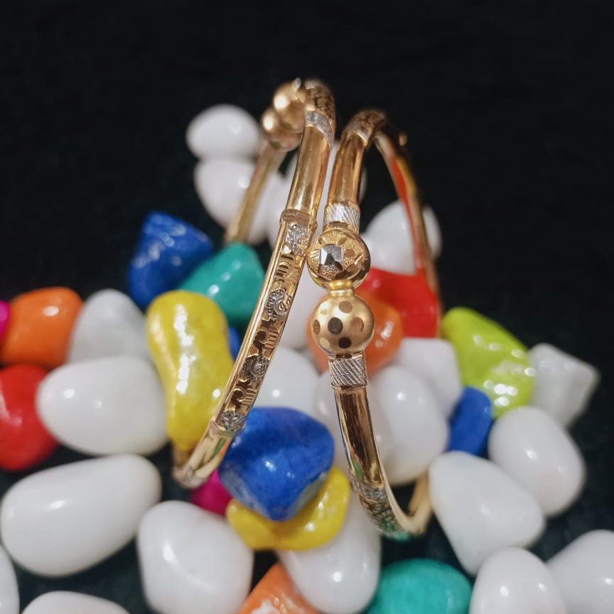 22K Gold Modhiya Kadli Bangle