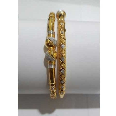 22KT Gold Ladies Indian Fancy Bangle