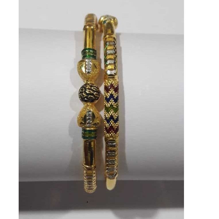 22KT Gold Hallmarked Copper Kadli