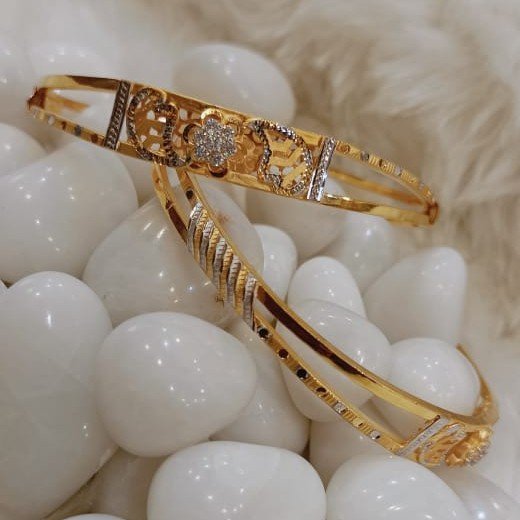 916 Gold Fancy Copper Kadli Bangle