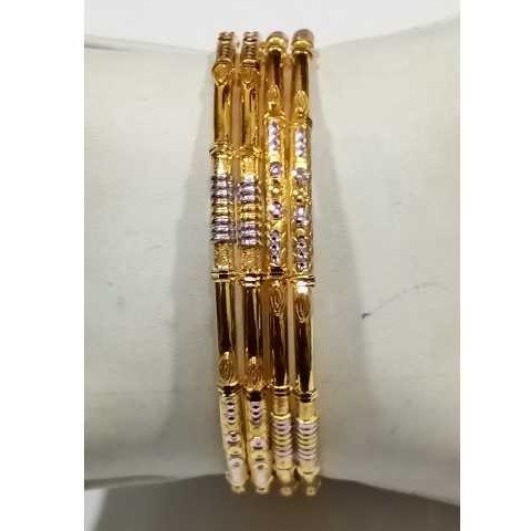 22KT Gold Fancy Bangle