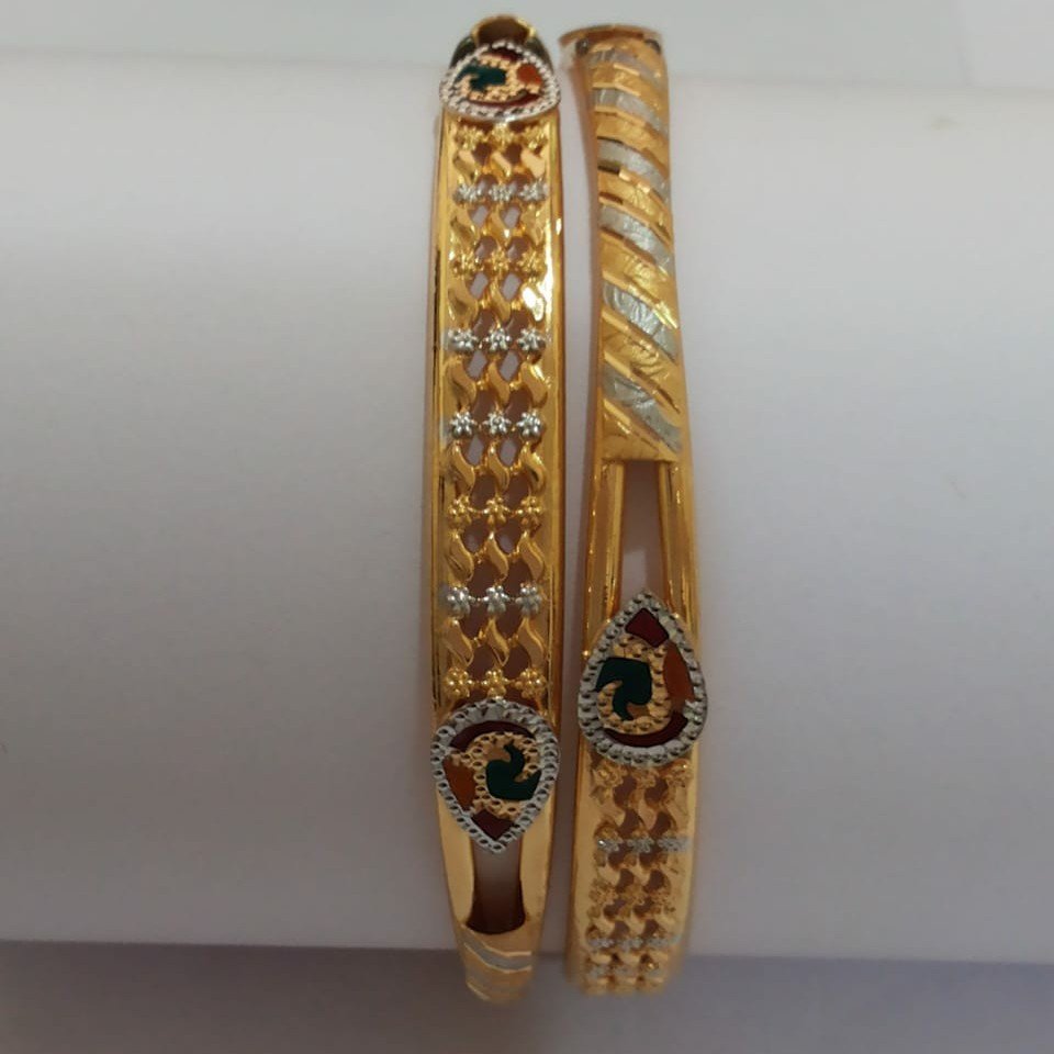 916 Gold Ghaba Bangle SG-131