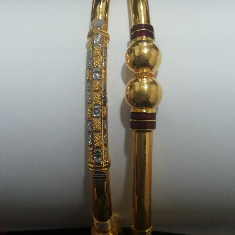 916 Ball pipe Bangle SG-161