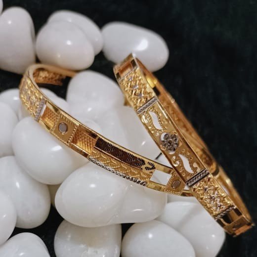 22K Gold Daily Wear Bangles