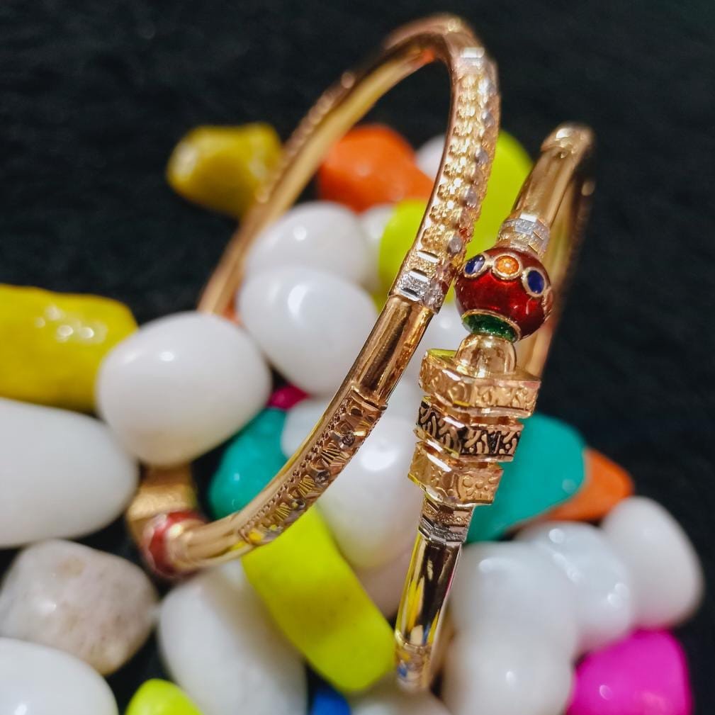 916 Gold Ball Pipe Copper Kadli