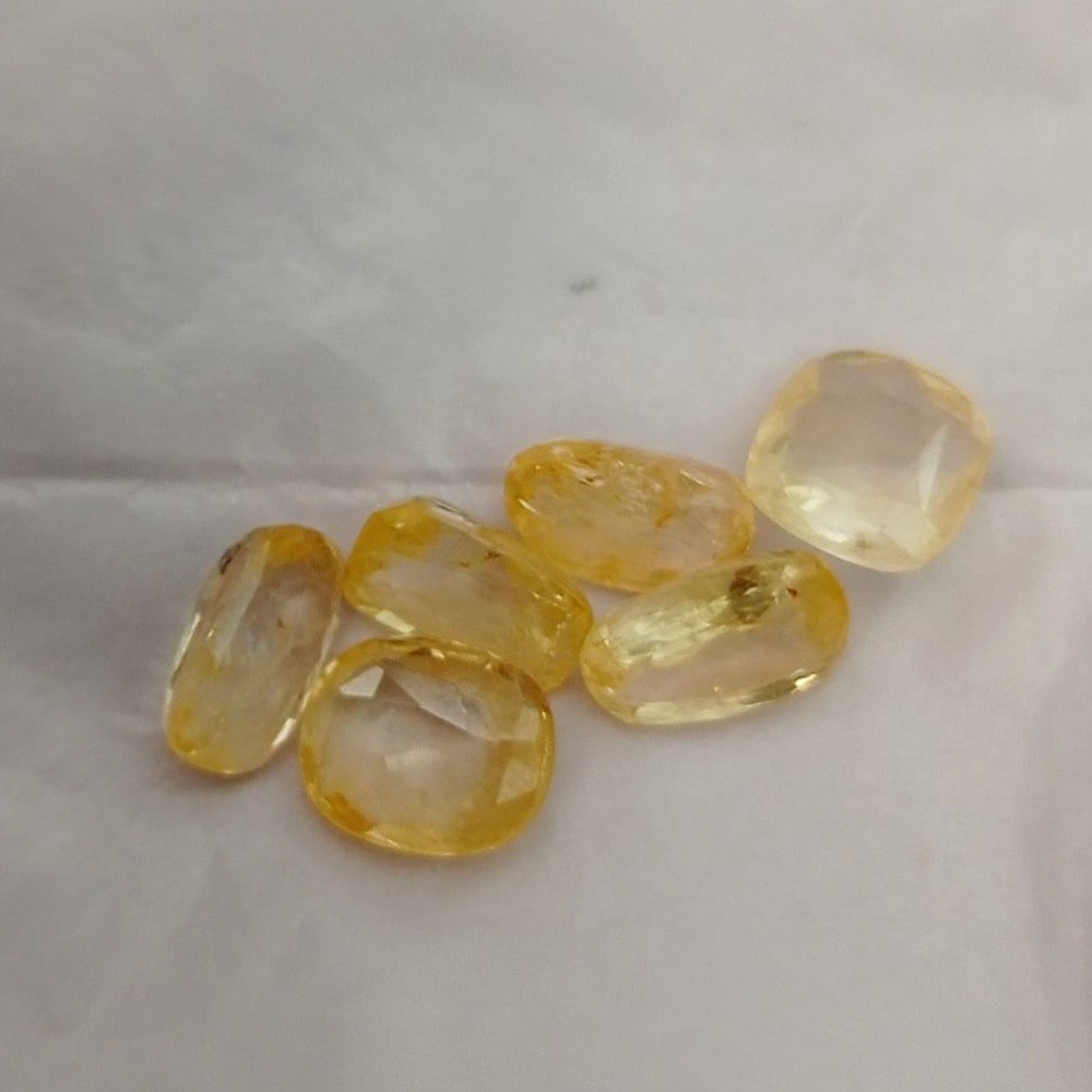 3ct Oval Yellow Sapphire-Pukhraj SG-Y05