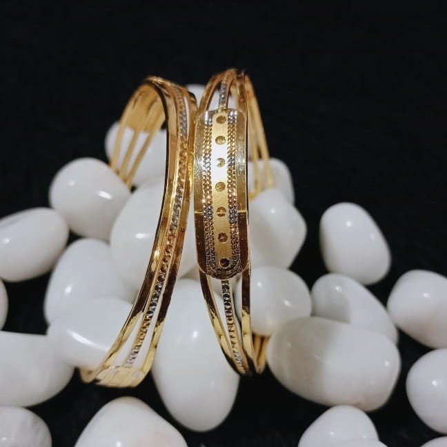 22Kt Gold Copper Kadli Bangle