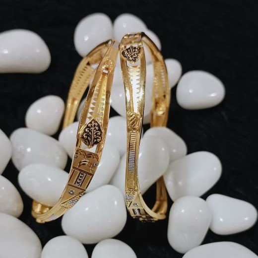 22K Gold Designer Bangles