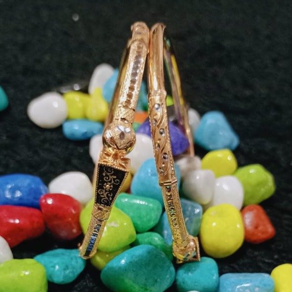 916 Gold Fancy Copper Kadli Bangle