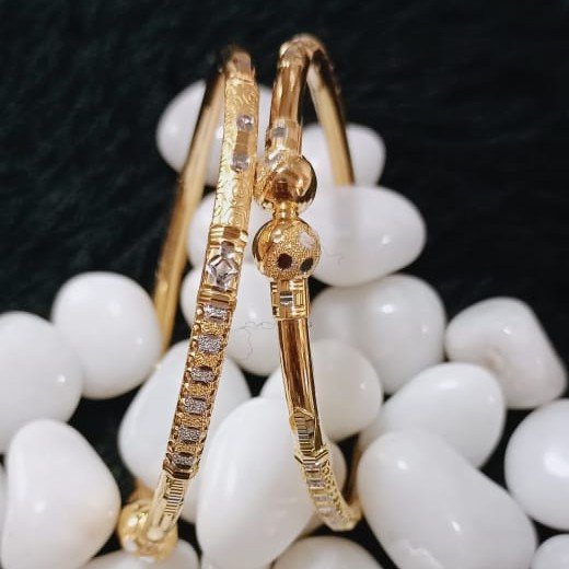 916 Gold Fancy Modhiya Bangle