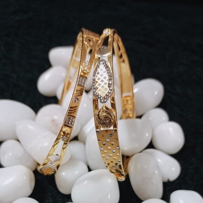 22K Gold Royal Design Copper Kadli